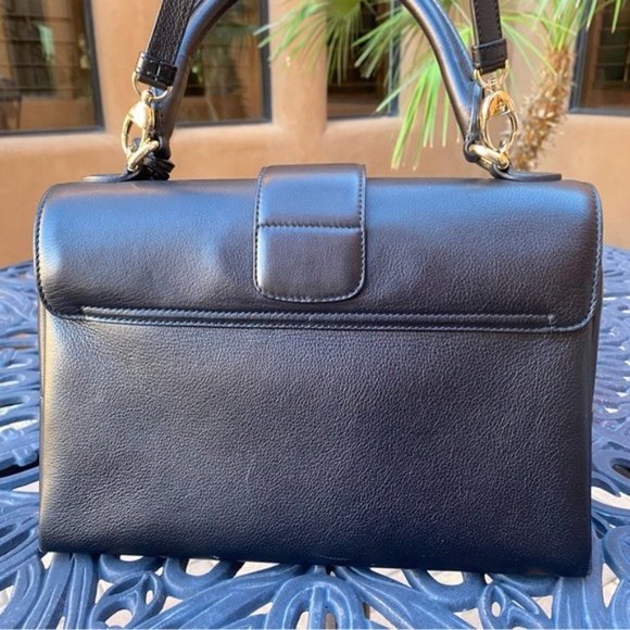 SOLD Dior New Lock Top Handle Leather Bag - Picture 4 of 15